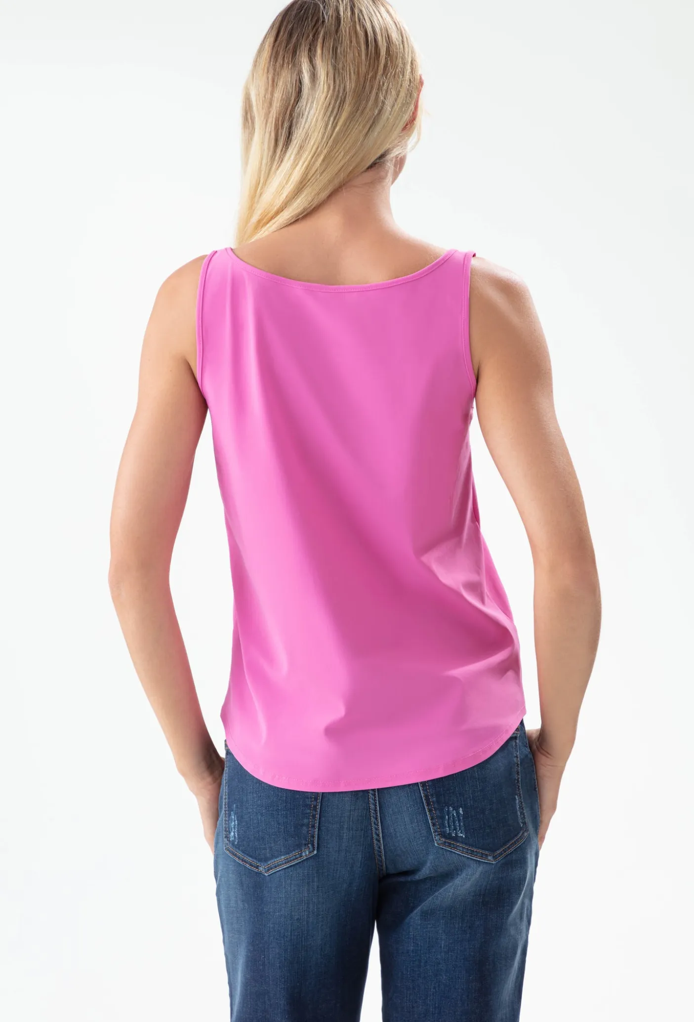 Debardeur Power en jersey technique rose | INDIES