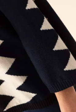 Pull Kira graphique 50% laine | INDIES