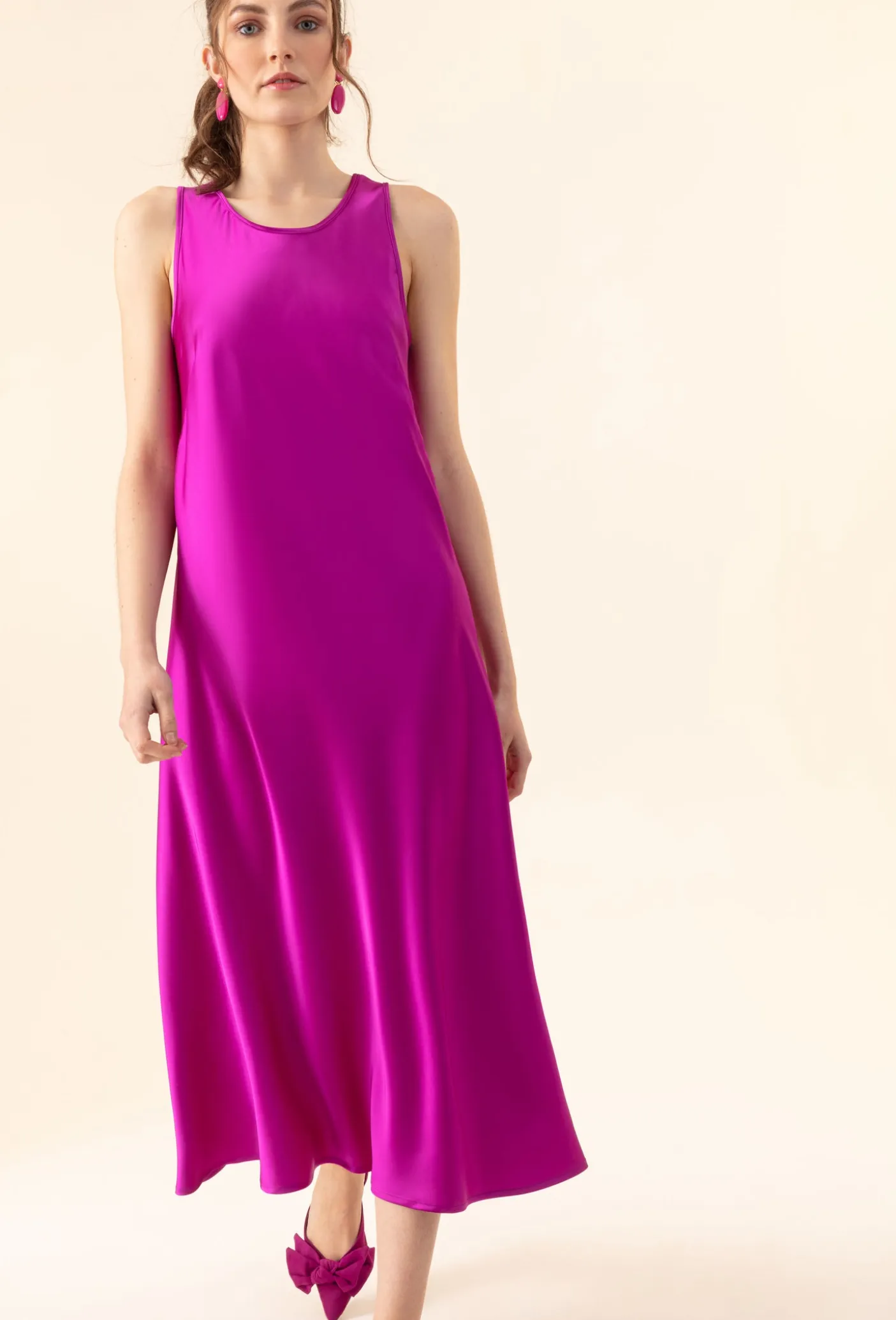 Robe Tulipe fuchsia | INDIES