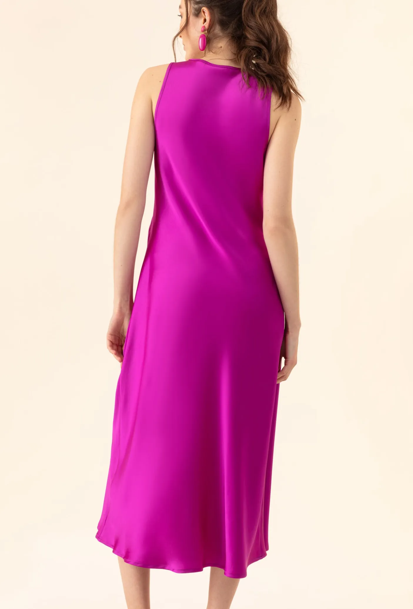 Robe Tulipe fuchsia | INDIES